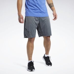 Reebok Knit Kurze Hose Herren - DunkelGrau - DE 594-BIQ